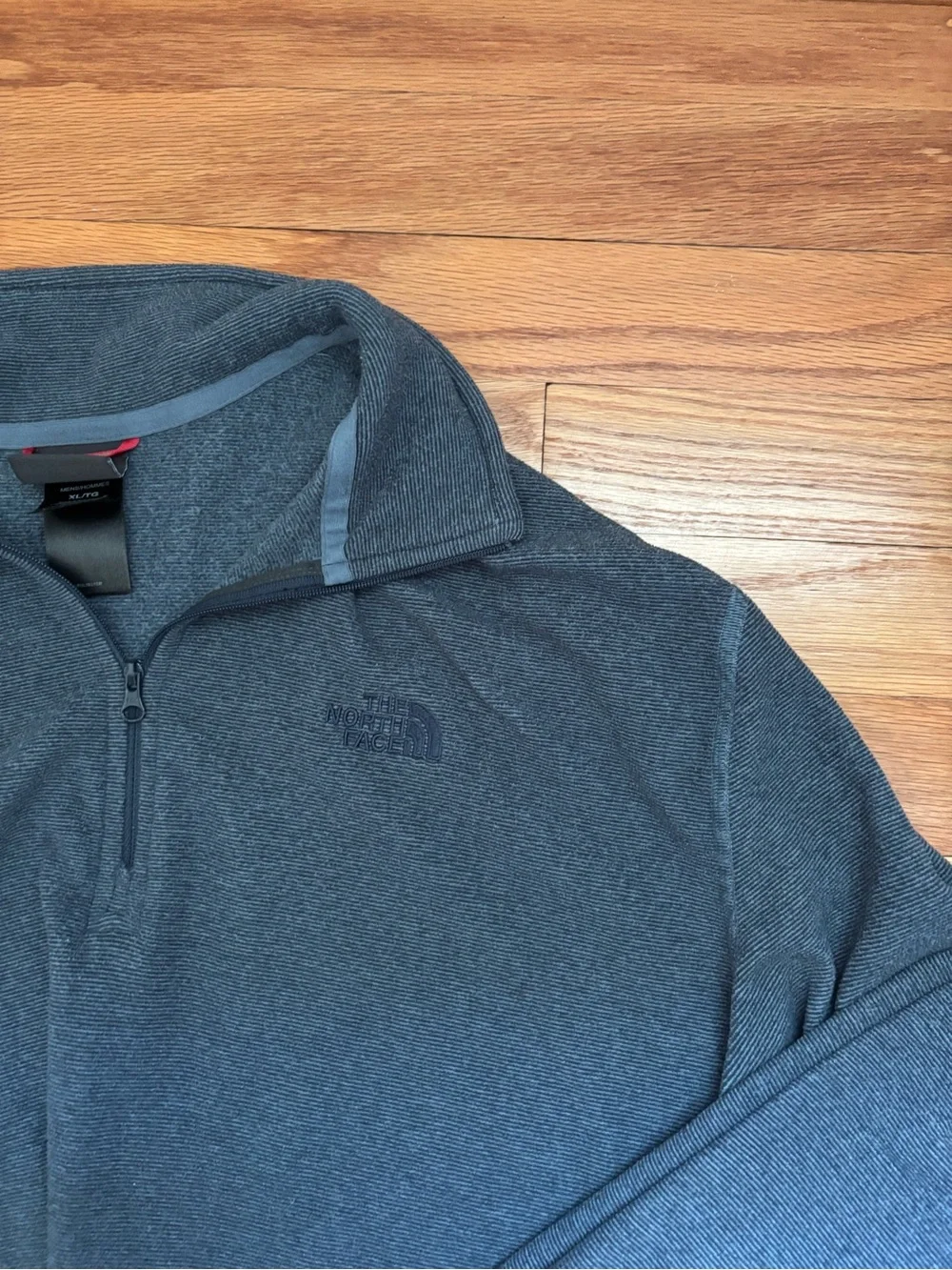 The North Face Men's Slate Blue Quarter-Zip Fleece Pullover
